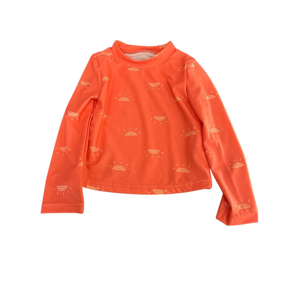 CARTER’S 2 Piece Striped Rashguard Swimsuit Set / Size: 4T